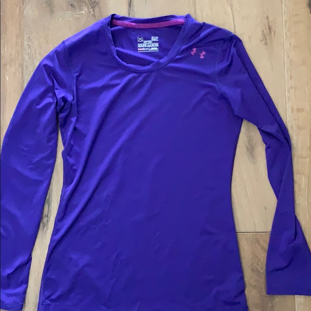 Under Armour Heat Gear Long Sleeve Size Small